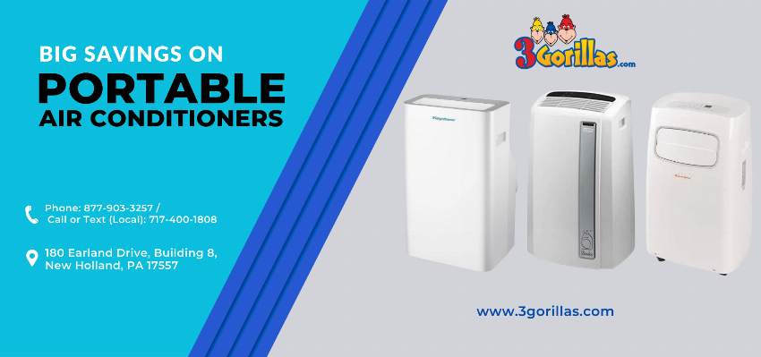 Discount code for Big Savings on Portable Air Conditioners Free Shipping at 3Gorillas