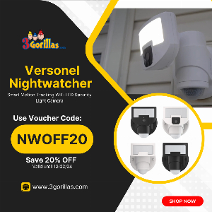 Discount code for Save Big on Smart Security Lighting 20% discount Now at 3Gorillas