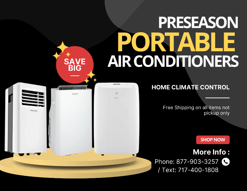 Discount code for Save up to 50% discount on Preseason Portable Air Conditioners at 3Gorillas