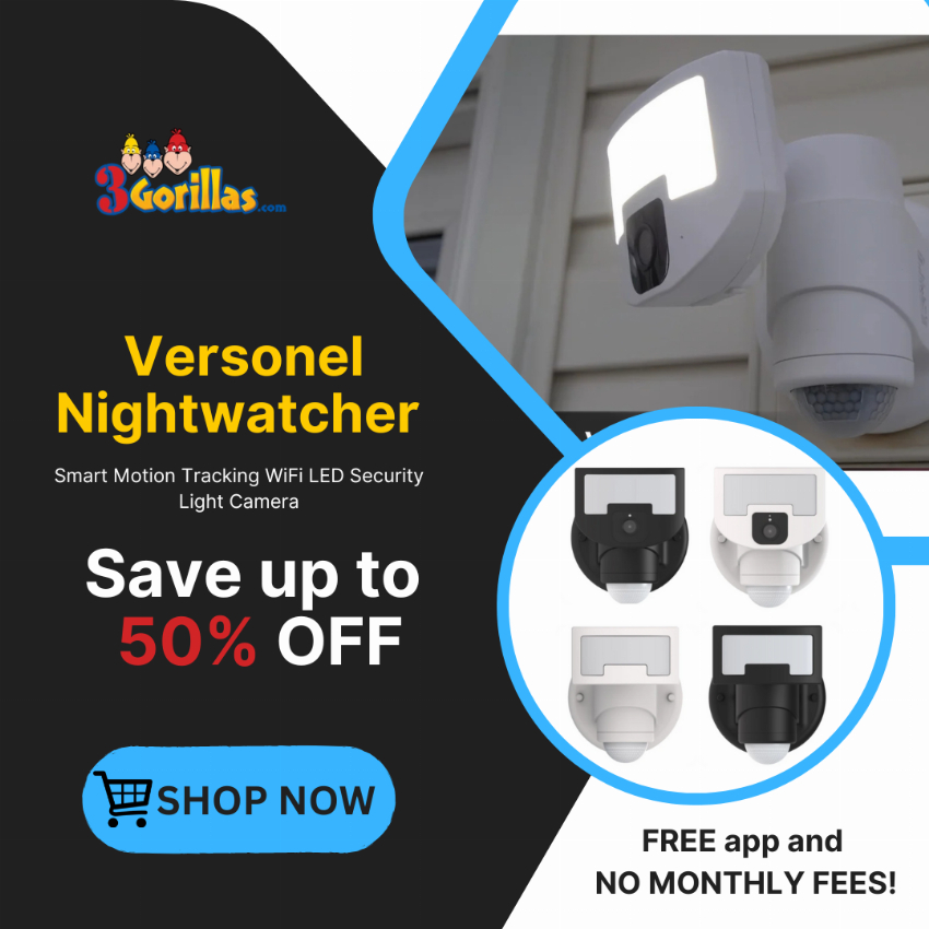 Discount code for Save up to 50% discount On Versonel Nightwatchers at 3Gorillas