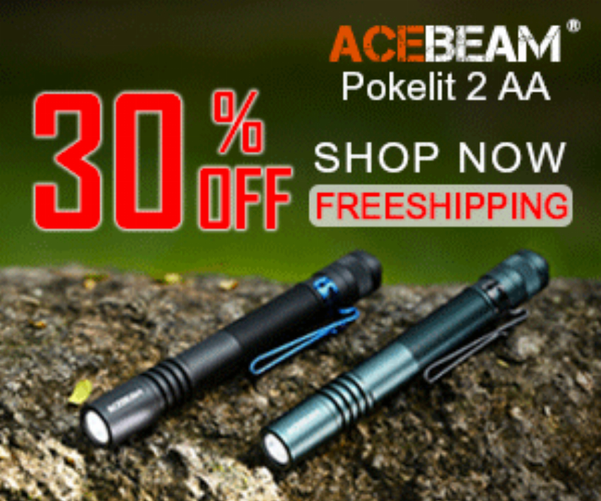 Discount code for Acebeam High CRI Pen Flashlight at Acebeam