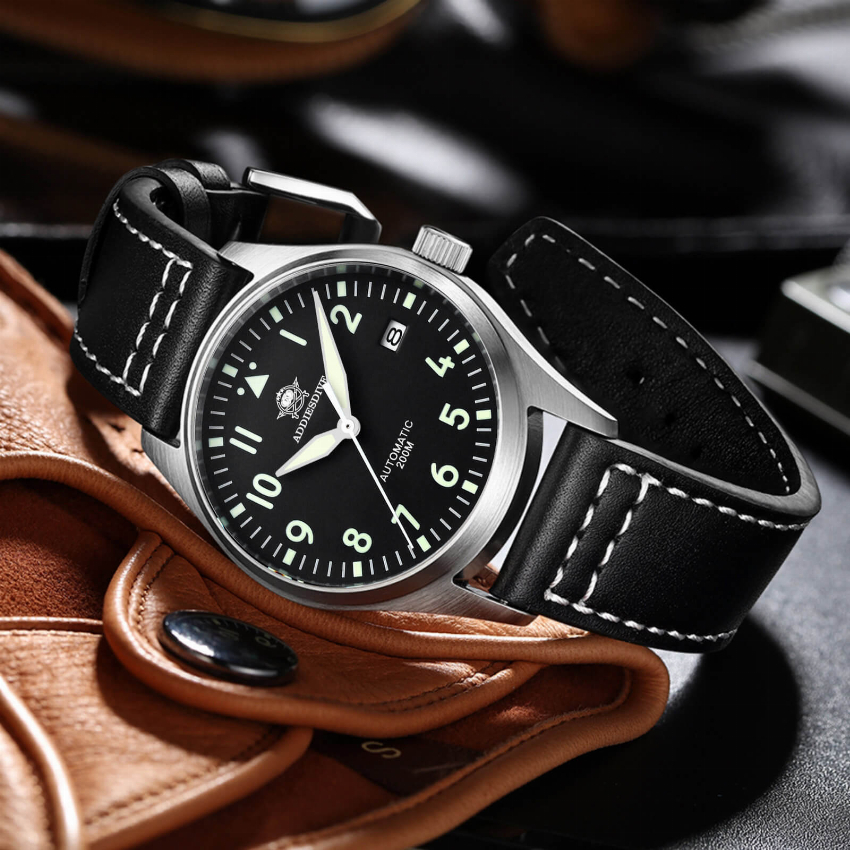 Discount code for Pilot Watch H2 is only 79 at Addiesdive Watches