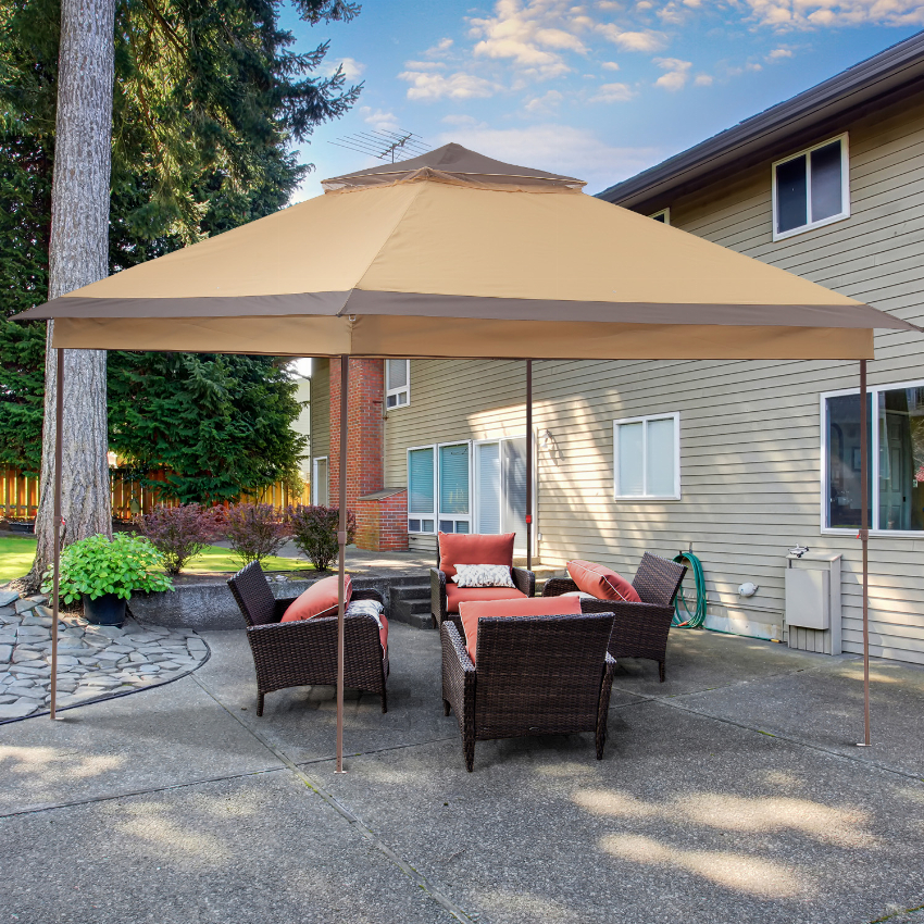 Discount code for 11Ft X 11Ft Patio Canopy For 89 Free Shipping at Ainfox