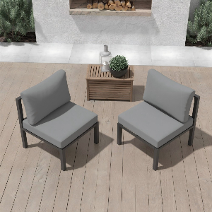 Discount code for 2pcs Aluminum sofa For 79 Free Shipping at Ainfox