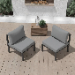 Discount code for 2pcs Aluminum sofa For 79 Free Shipping at Ainfox