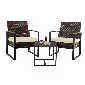 Discount code for 3 pcs patio sofa for 99 99 Free Shipping at Ainfox