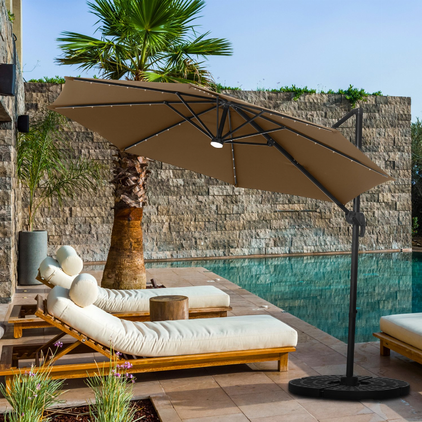 Discount code for 70% discount Patio Umbrella With Led Lights at Ainfox