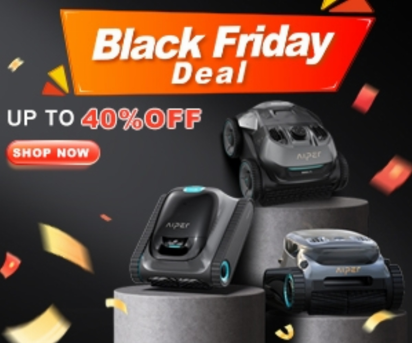 Discount code for Aiper s Biggest Black Friday Sale Up To 40% discount at Aiper Official Site