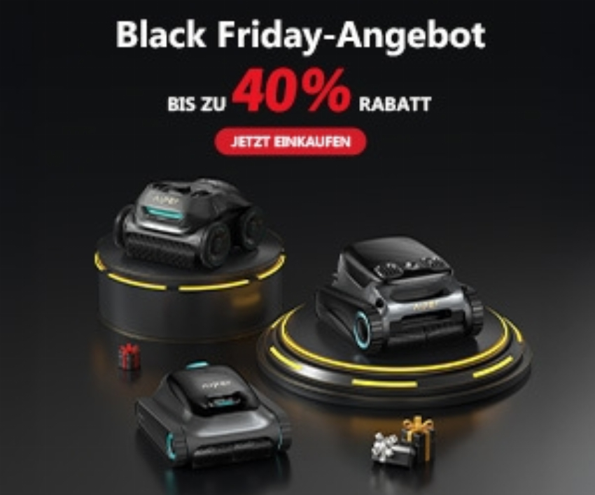 Discount code for Extra 5% discount with the code Only on Black Friday at Aiper Official Site