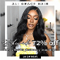 Discount code for Ali Grace Hair lucky to find this glueless wig for summer Sitewide 72% discount at Ali Grace Hair