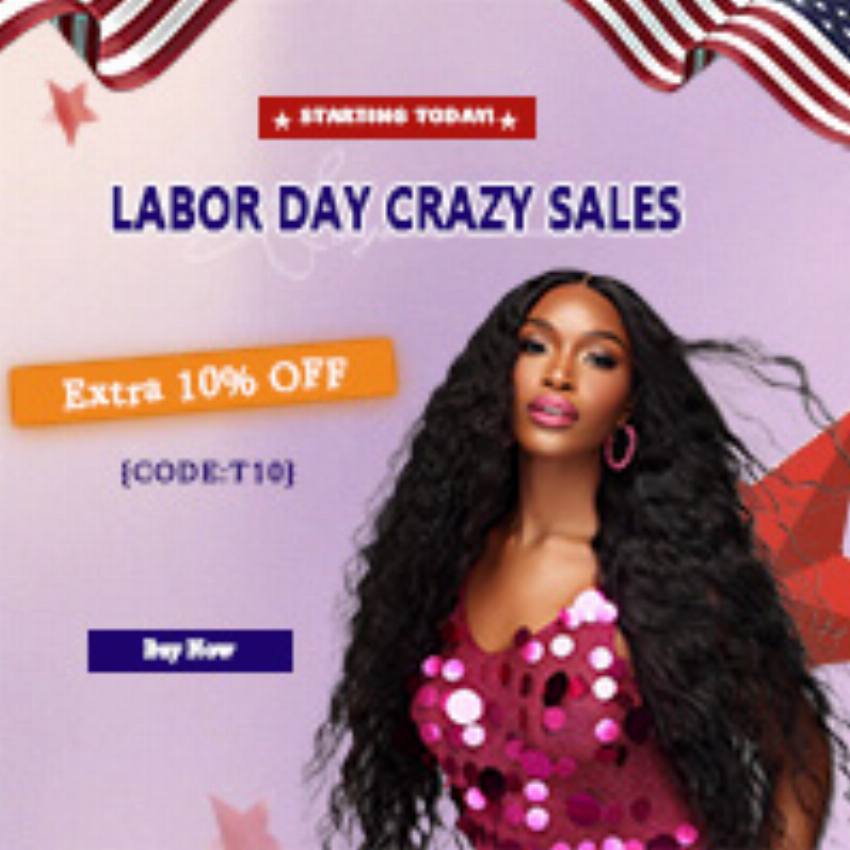 Discount code for Aligrace Hair Labor Day Crazy Sales at Ali Grace Hair