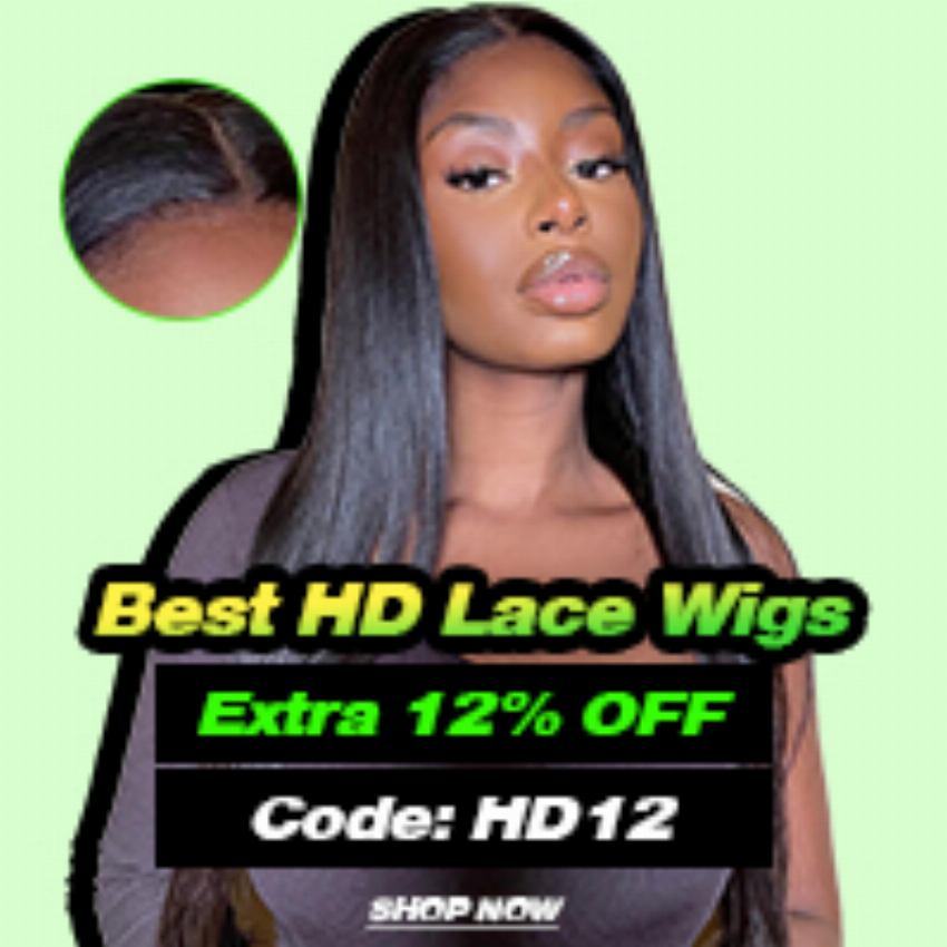 Discount code for Best HD lace wigs extra 12% discount at Ali Grace Hair