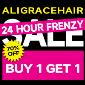Discount code for Crazy Sale on aligracehair UP TO 70% discount BUY 1 GET 1 at Ali Grace Hair