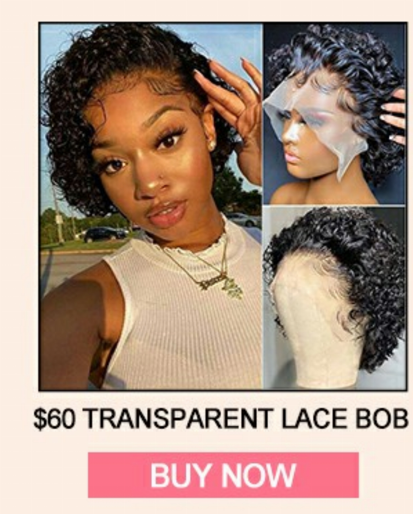 Discount code for 60 Transparent Lace Bob at Ali Grace Hair