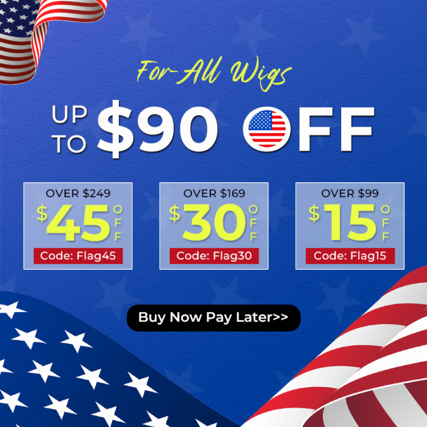 Discount code for Celebrate Flag Day Up To 90 OFF Remy Forte Hair at Alisa