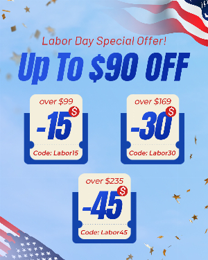 Discount code for Happy Labor Day 45 OFF Over 239 at Alisa