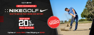 Discount code for Nike Golf at ApparelnBags Inc