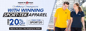 Discount code for Sport-Tek at ApparelnBags Inc