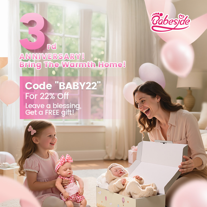 Discount code for 3th Anniversary - Free Gift For Order 200 at BABESIDE