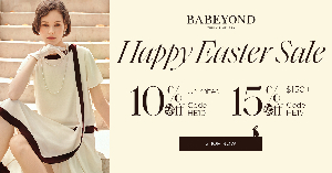 Discount code for Happy Easter Sale at BABEYOND