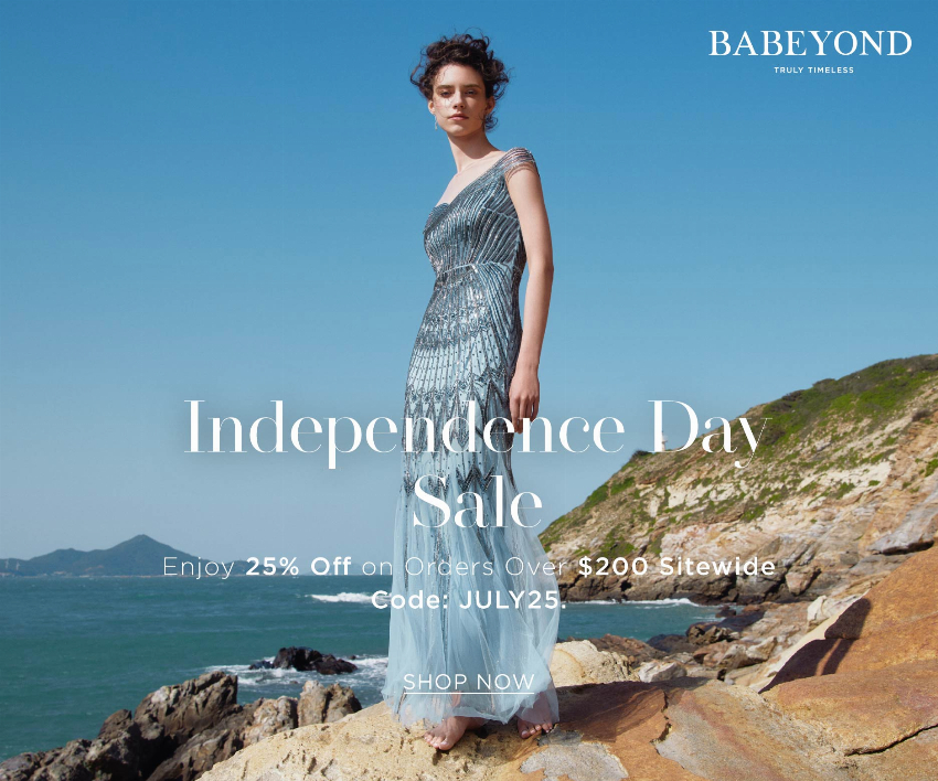 Discount code for Independence Day Sale at BABEYOND