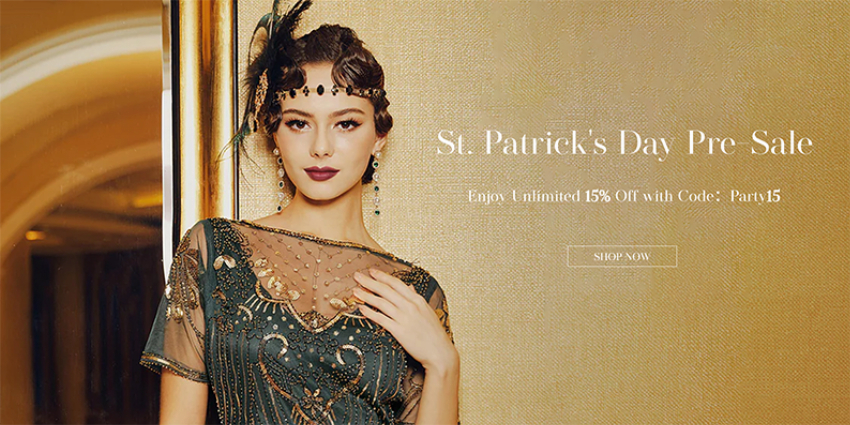 Discount code for St Patrick s Day Pre-Sale at BABEYOND