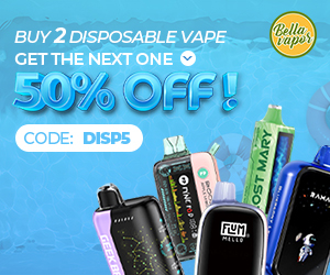 Discount code for Bellavapor Buy 2 Disposable Vapes Get the next one 50% discount at bellavapor