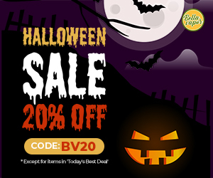Discount code for Halloween Sale 20% discount at Bellavapor at bellavapor