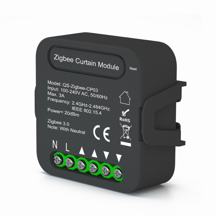 Discount code for 26% discount 11 19 QS-Zigbee-CP03 Tuya ZigBee Intelligent Curtain Swtich free shipping at Cafago