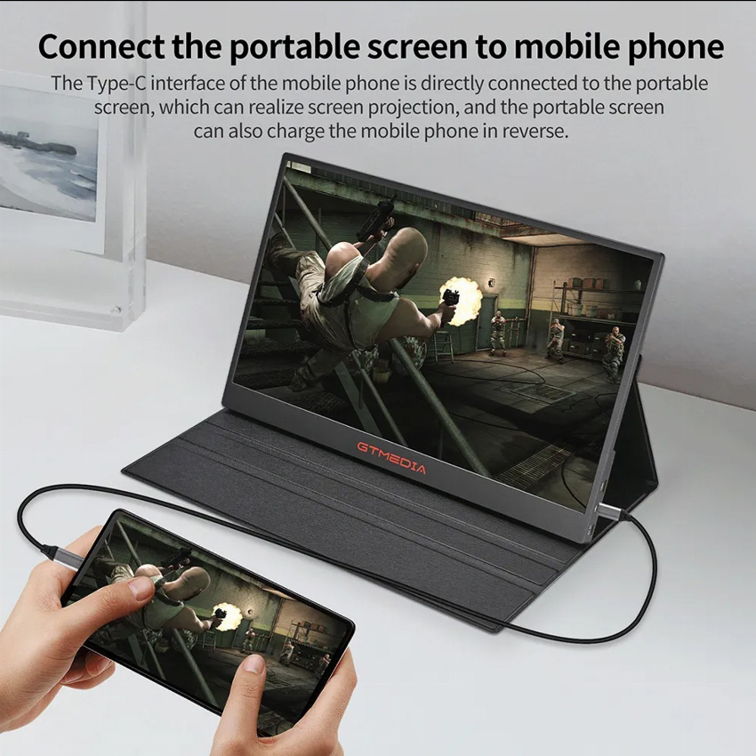 Discount code for 29% discount 199 00 GTMEDIA GAME MATE 173 Monitor Extender free shipping at Cafago