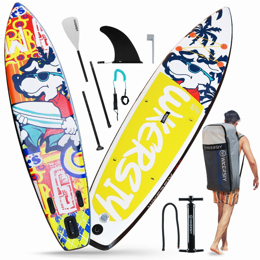 Discount code for 31% discount 153 99 WKERSIY 3 2M Inflatable Stand Up Paddleboard at Cafago