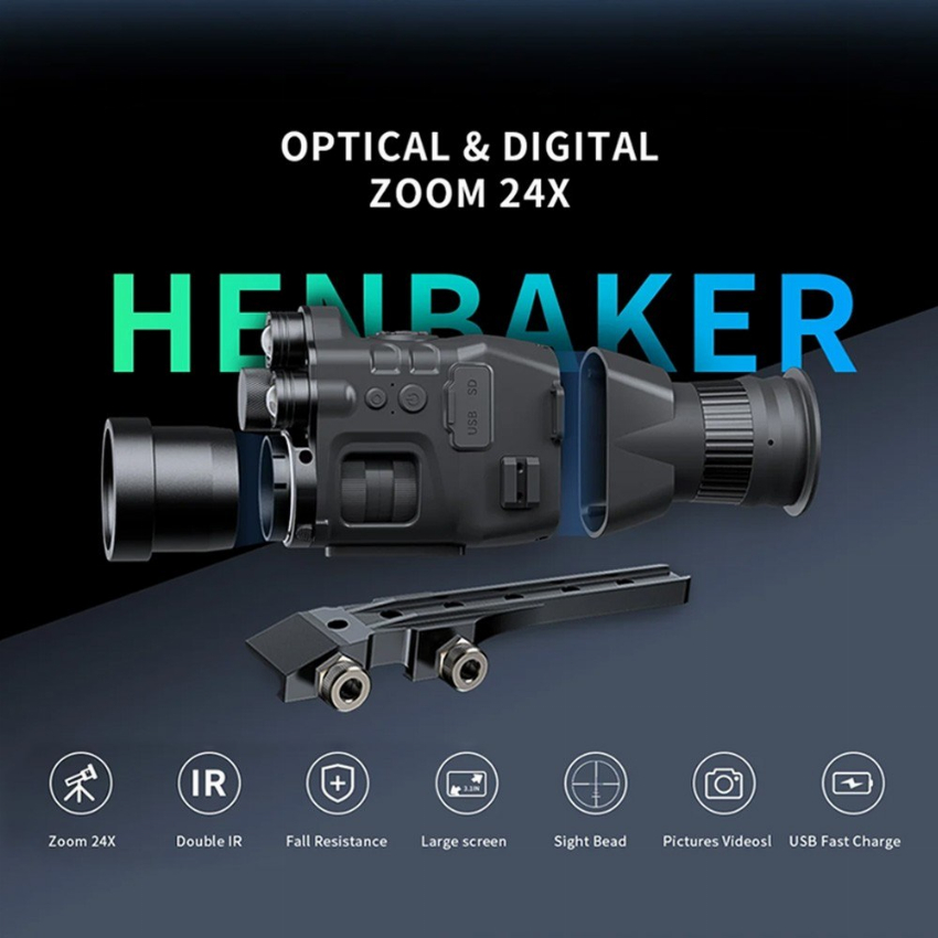 Discount code for 32% discount 205 99 Henbaker CY789 3 1-inch HD Screen Wifi Night Vision Scope free shipping at Cafago