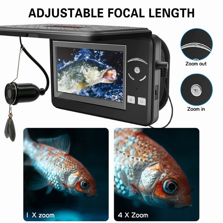 Discount code for 34% discount 85 99 4 3 Inch LCD Display Portable Underwater Fishing Camera free shipping at Cafago