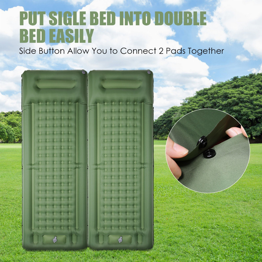 Discount code for 37% discount 31 99 TOMSHOO Inflatable 4 Inch Sleeping Pad Mat free shipping at Cafago