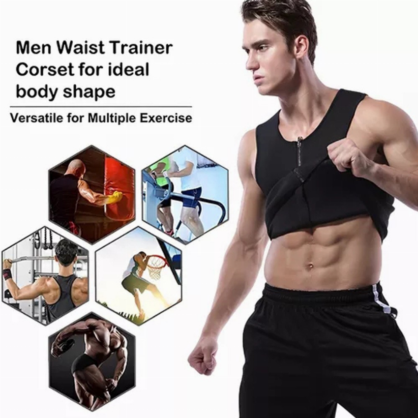 Discount code for 39% discount 10 99 Waist Trainer Vest for Men free shipping at Cafago