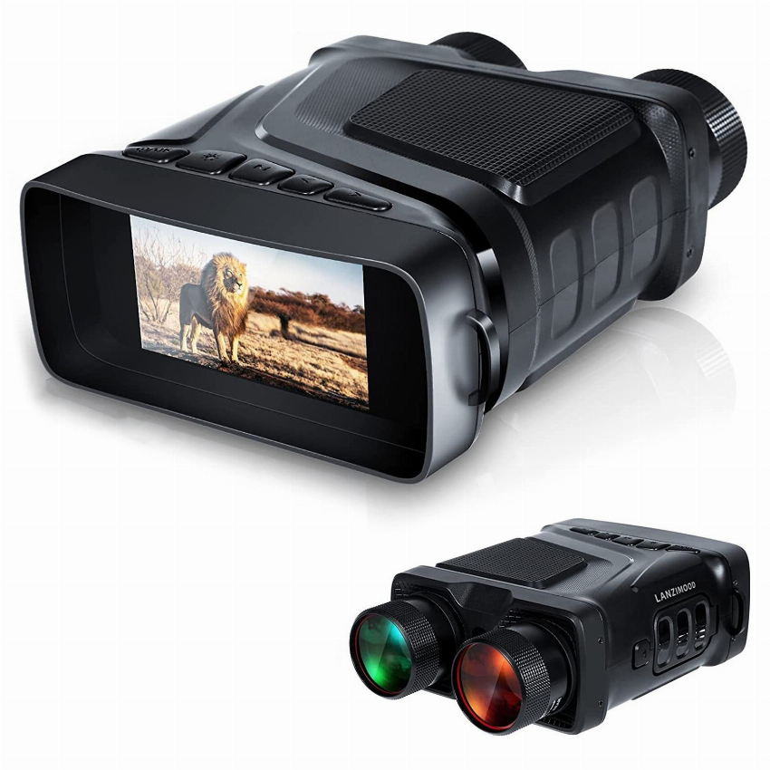 Discount code for 40% discount 108 99 Digital Night Vision Binoculars All Black free shipping at Cafago