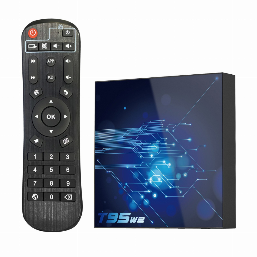 Discount code for 41% discount 29 99 T95W2 Android 11 0 Smart TV Box free shipping at Cafago