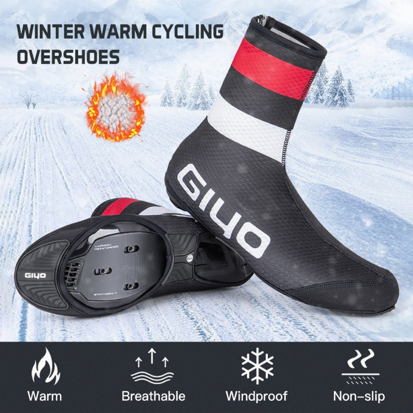 Discount code for 44% discount 16 99 Waterproof Cycling Shoe Covers Warm Bike Shoes free shipping at Cafago