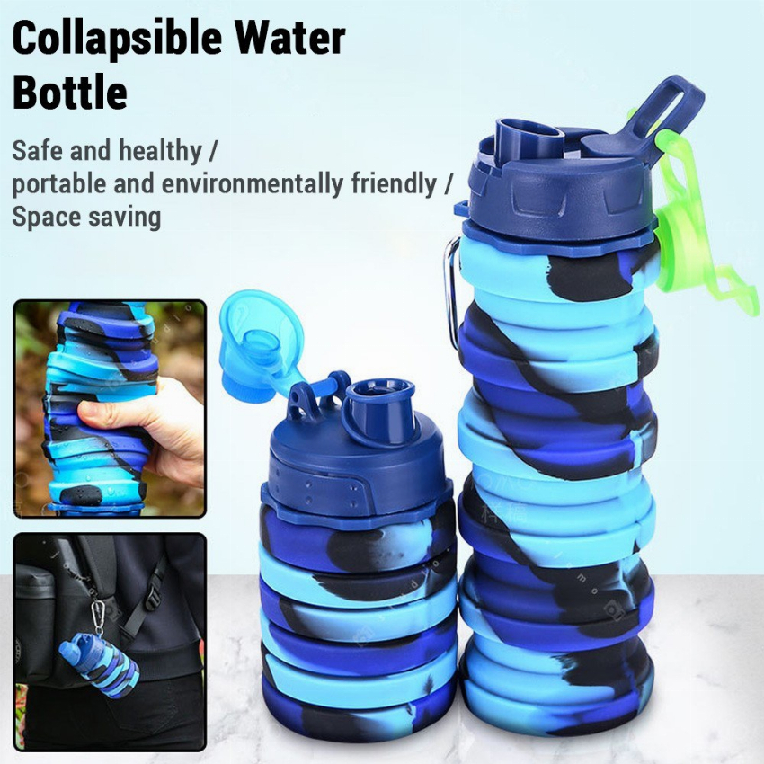 Discount code for 44% discount 8 99 500ml Silicone Silicone Travel Bottles free shipping at Cafago