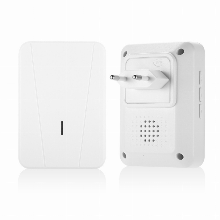 Discount code for 45% discount Clearance 7 43 Wireless Doorbell Chime With LED 5 Levels Volume free shipping at Cafago