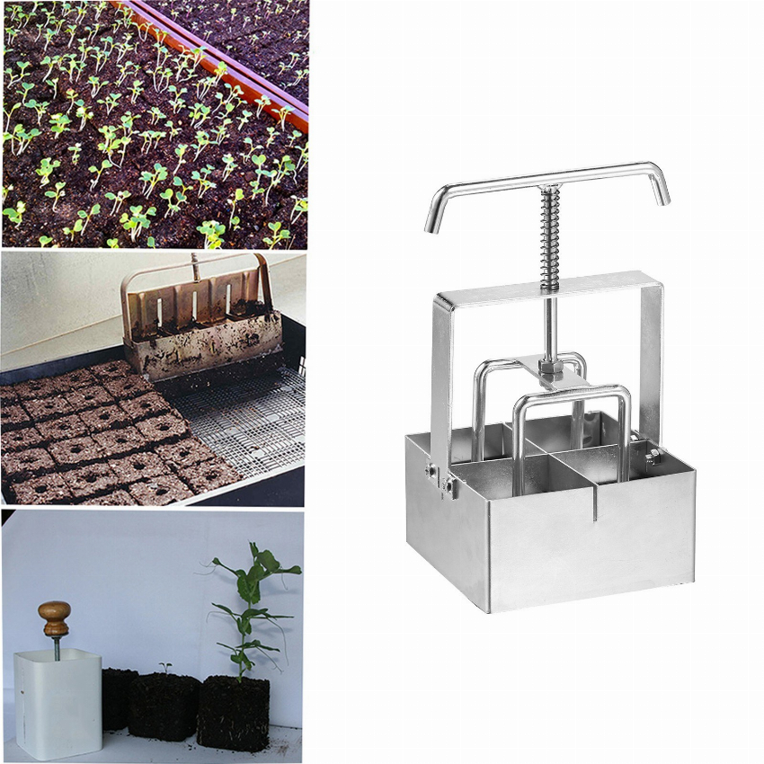 Discount code for 45% discount 17 19 Handheld Soil Blocker 2-Inch Soil Block Maker free shipping at Cafago