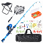 Discount code for 45% discount 33 49 Kids Fishing Rod and Reel Combo free shipping at Cafago
