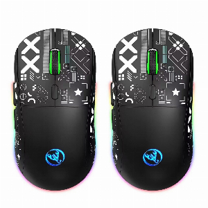 Discount code for 47% discount 23 69 hxsj T90 2 4G Wireless Mechanical Mouse free shipping at Cafago