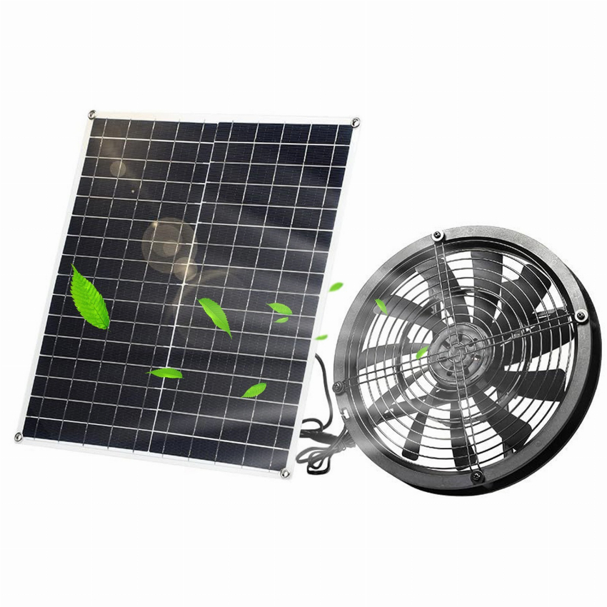 Discount code for 51% discount 39 99 Solar Powered Fan for Camping Outdoor free shipping at Cafago