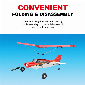 Discount code for 51% discount 65 09 A560 2 4G Remote Control Airplane free shipping at Cafago