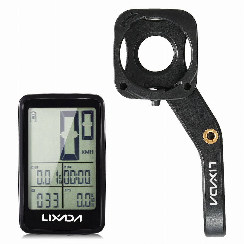 Discount code for 51% discount 14 89 Lixada B Rechargeable Bike Cycling Computer free shipping at Cafago