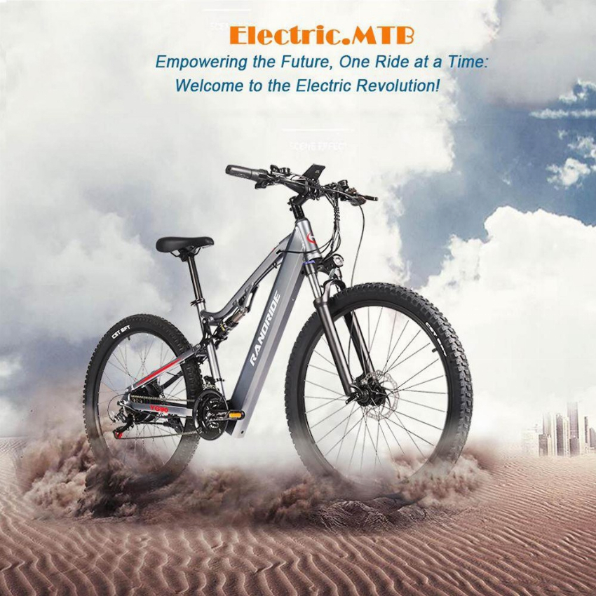 Discount code for 52% discount 1059 99 RANDRIDE YG90B Electric Bike free shipping at Cafago