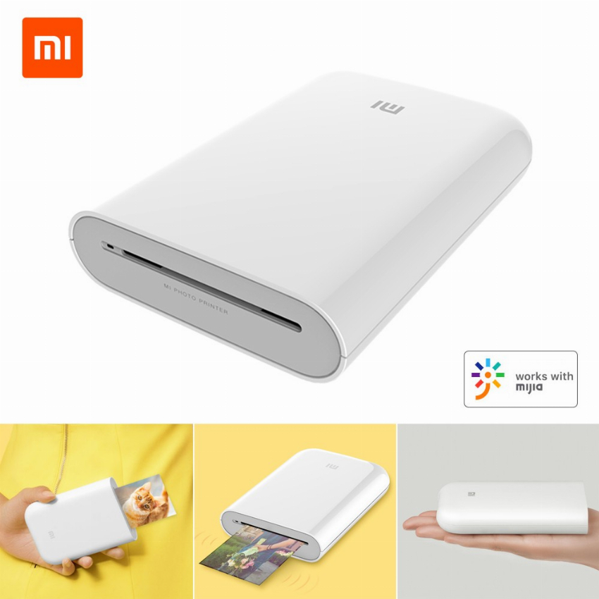 Discount code for 52% discount 57 65 Xiaomi Pocket Printer Zink Portable Photo Printer free shipping at Cafago