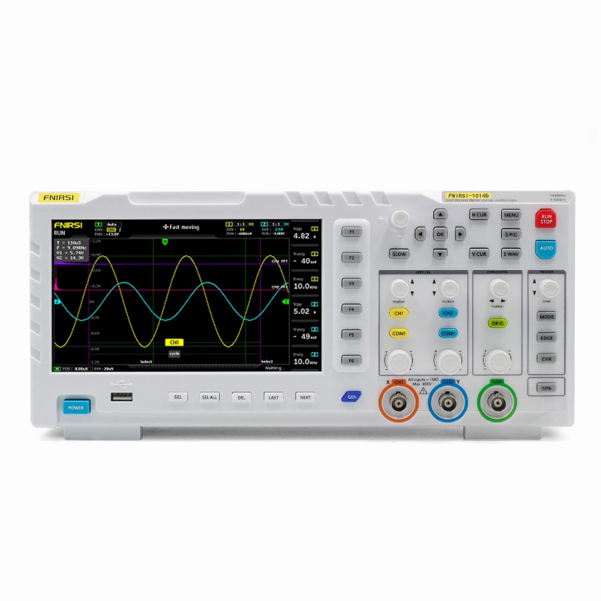 Discount code for 55% discount 132 89 FNIRSI-1014D Portable Desktop Oscilloscope free shipping at Cafago