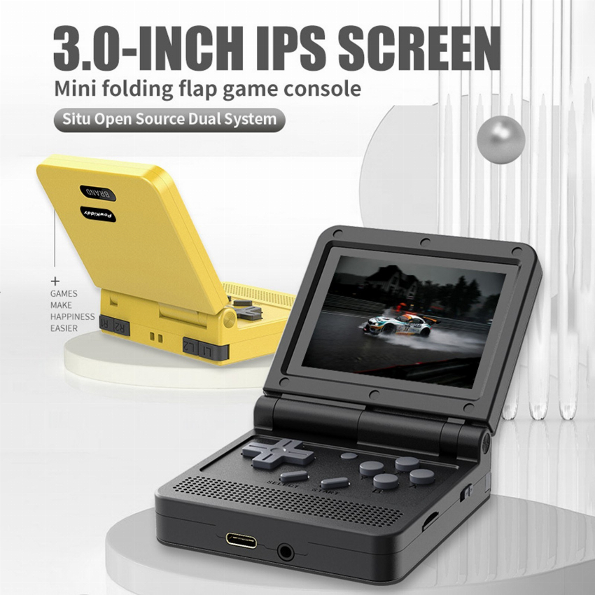 Discount code for 56% discount 35 71 Powkiddy V90 Handheld Game Console free shipping at Cafago